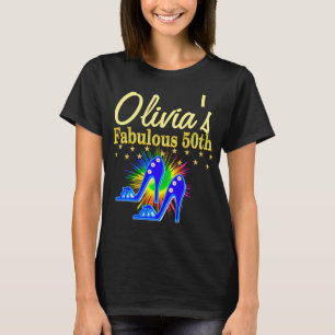 T-SHIRT FABULEUX 50E ANNIVERSAIRE PERSONNALISÉ T SHIRT