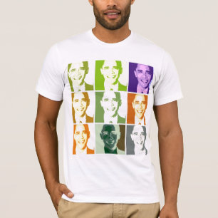 T-shirt fabuleux d'Obama d'art de bruit