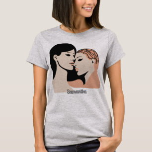 T-shirt Façades d'obligations non parlées rétro minimalist