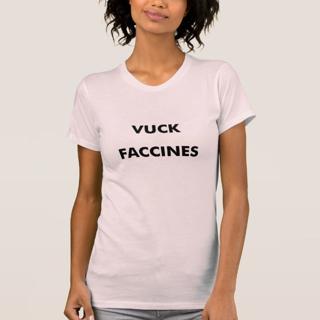 T-shirt faccines de vuck ! (Devant)