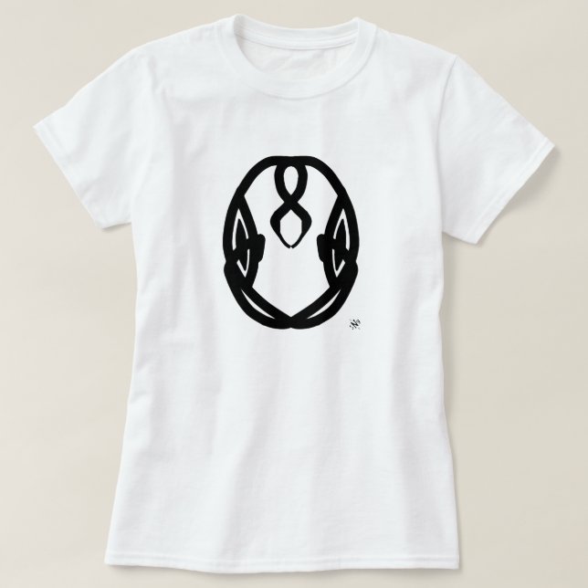T-shirt Face Alien (Design devant)
