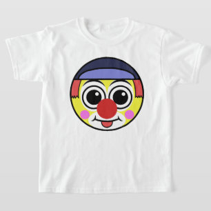 T-shirt face au clown Emoji