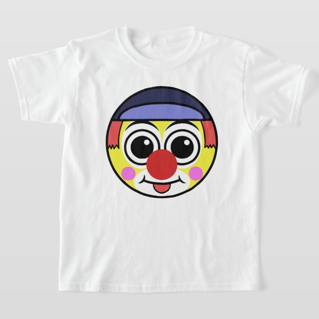T-shirt face au clown Emoji (Poser)