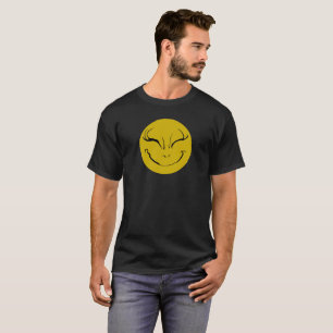 T-shirt face au sourire malin