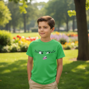 T-shirt Face de dégoût émotion