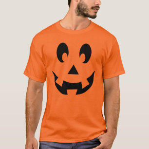 T-shirt Face de Jack-o'-lantern Halloween