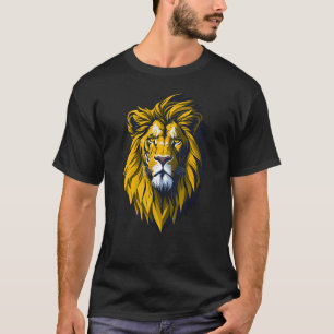 T-shirt Face de lion