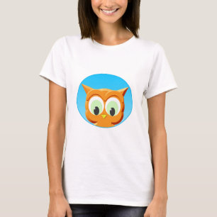 T-shirt Face D'Une Petite Chouette