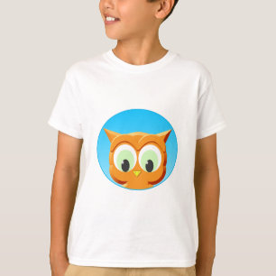 T-shirt Face D'Une Petite Chouette