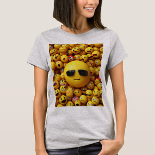 T-shirt Face Emojis : Quand les expressions Expirent"