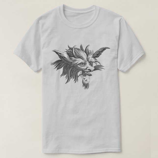T-shirt Face Gargoyle (Design devant)