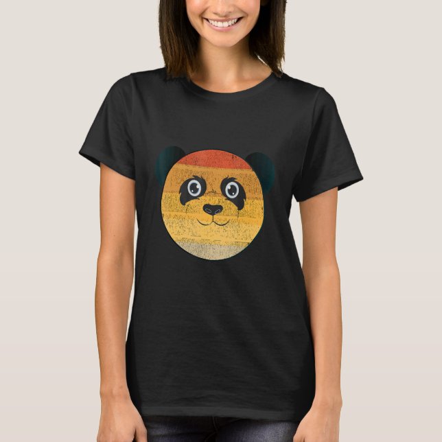 T-shirt Face Panda (Devant)