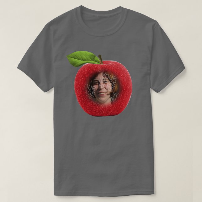 T-shirt Face photo personnalisée (Design devant)