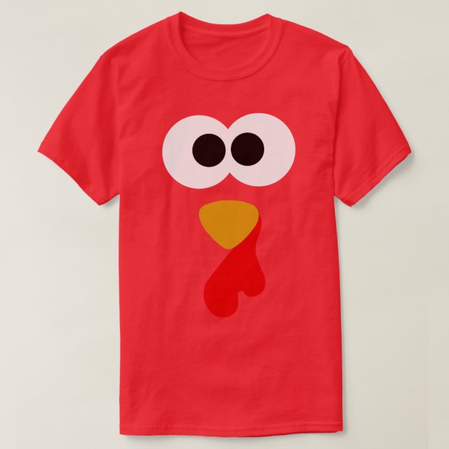 T-shirt Face Turquie de l'action de grâces (Design devant)