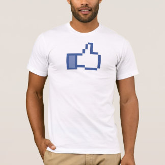 T-shirt Facebook - 'Liked