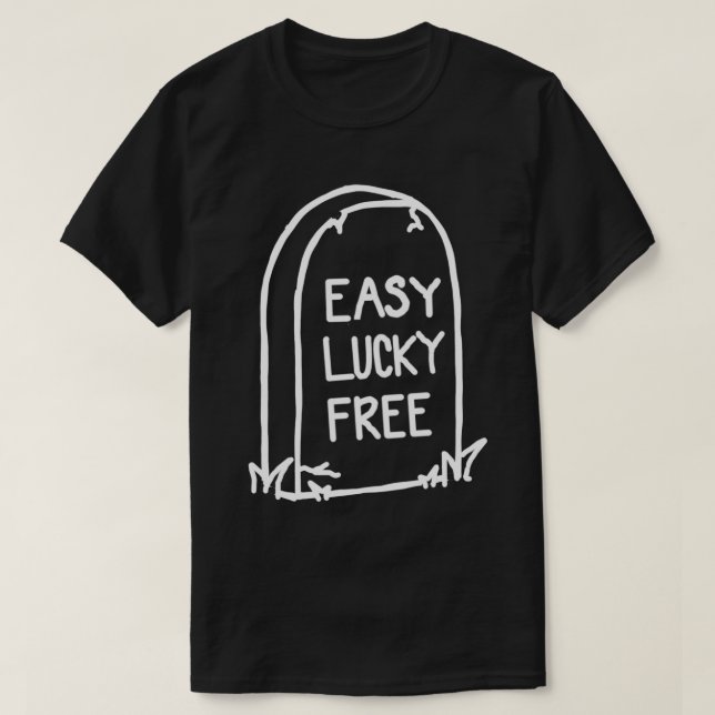 T-shirt Facile Lucky Free (Design devant)