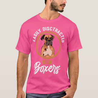 T-shirt Facilement Distrait Par Boxer Boxer