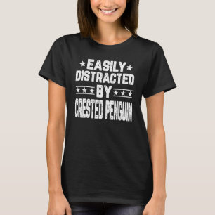 T-shirt Facilement Distrait Par Le Manchot À Crête Manch
