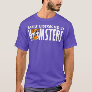 T-shirt Facilement Distrait Par Le Propriétaire De Hamster