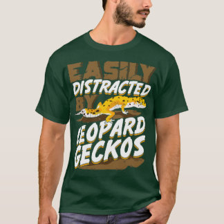 T-shirt Facilement Distrait Par Leopard Geckos