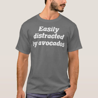 T-shirt Facilement Distrait Par Les Avocados