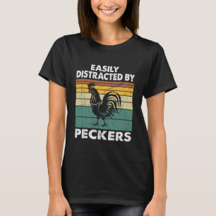 T-shirt Facilement Distrait Par Les Becs Pour Les Amoureux