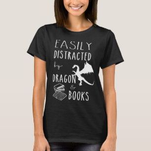 T-shirt facilement distrait par les nerfs de Dragon et de 