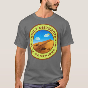 T-shirt Facilement distrait par les scorpions