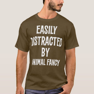 T-SHIRT FACILEMENT DISTRAIT PAR UN CADEAU DE FANCY FUNNY A