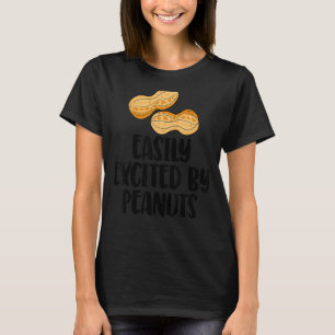 T-shirt Facilement Excité Par Les Arachides Tasty Genre Re