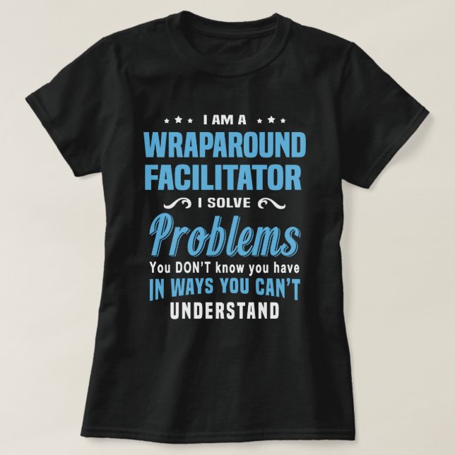 T-shirt Facilitateur sans fil (Design devant)