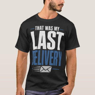 T-shirt Facteur à la retraite Facteur retraité