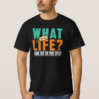 T-shirt Facteur drôle Cadeau d'humour Travailleur postal U