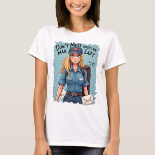 T-shirt Facteur Ne Touchez Pas à la Dame du Courrier