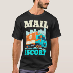 T-shirt Facteur Préposé à la livraison de colis postal Esc