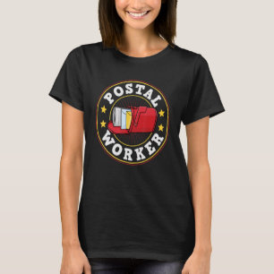 T-shirt Facteur Service de Livraison Bureau de Poste Boîte