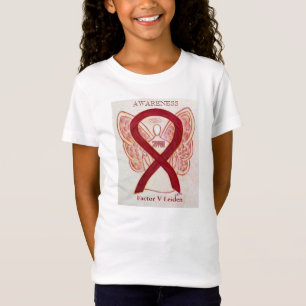 T-Shirt Facteur V Leiden Chemise ruban de sensibilisation