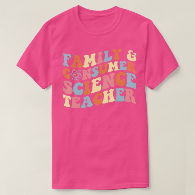 T-shirt Facteurs de la science familiale et de la consomma (Design devant)