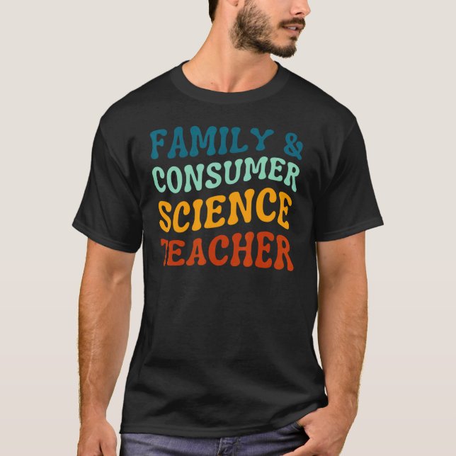 T-shirt Facteurs de science familiale et de consommation P (Devant)