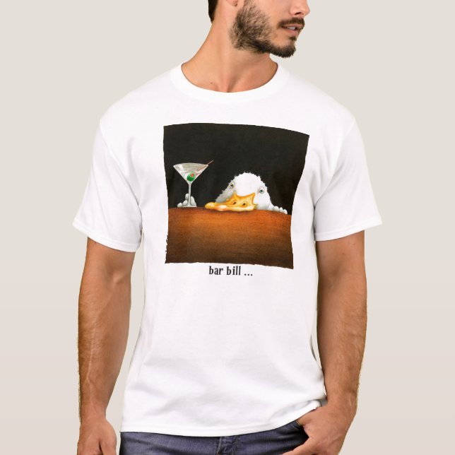 T-shirt Facture de barre… (Devant)
