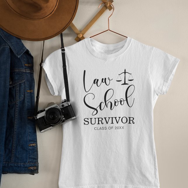 T-shirt Faculté de droit Survivor Classe de 2025 (Créateur téléchargé)
