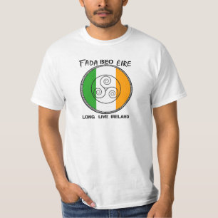 T-shirt 'Fada Beo Éire/Long Live Ireland'
