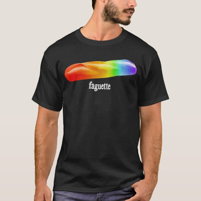 T-shirt Faguette hot dog girl (Devant)