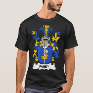 T-shirt Fahey Manteau d'armoiries Famille Crest 