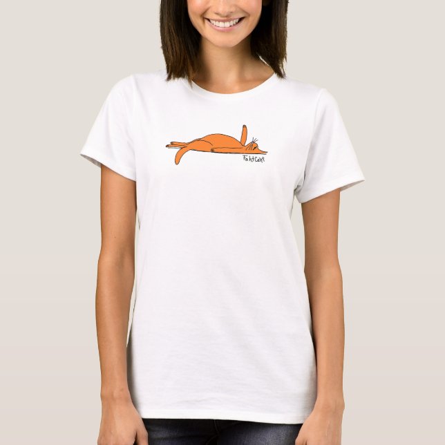 T-shirt FahtCaht Char d'origine pour dames (Devant)