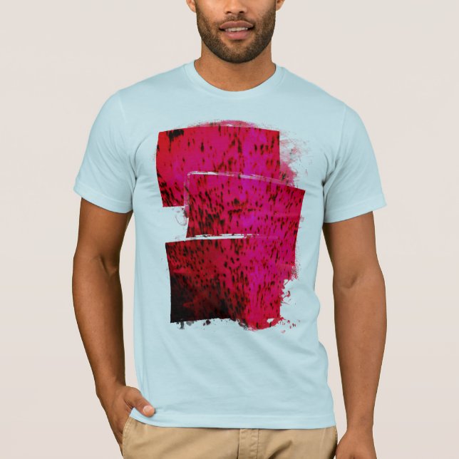 T-shirt Faïence fraise (Devant)