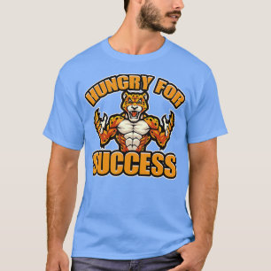 T-shirt Faim Pour Réussite Chat Le Plus Rapide Cheetah
