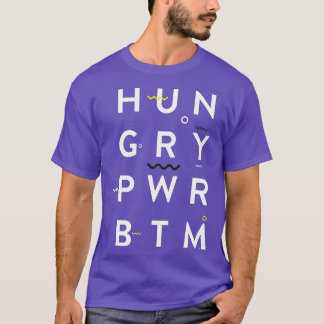 T-shirt Faim Power Bas Fun Gay 