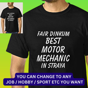 T-shirt Fair Dinkum MEILLEUR MOTEUR MÉCANIQUE à Straya