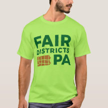 Fair Districts PA citron vert